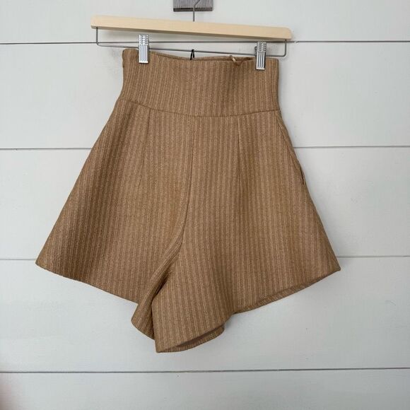 Maria Vittoria Paolillo Women’s 38 High Waist Shorts New - Picture 4 of 6